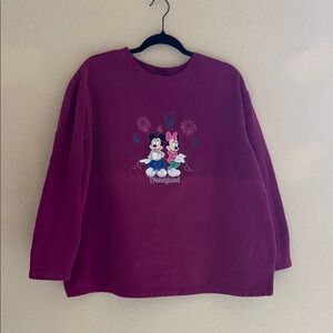 Vintage Disney Sweater with Mickey and Minnie